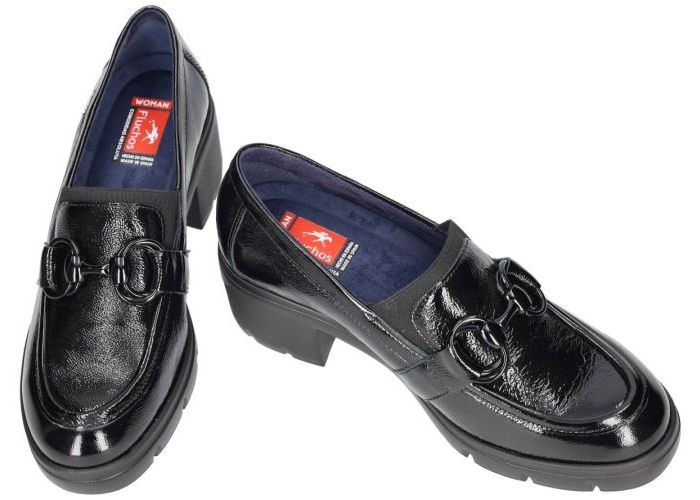 Fluchos FUGAZ F2111 ballerina's & mocassins zwart