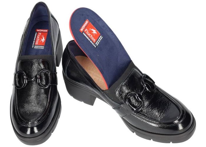 Fluchos FUGAZ F2111 ballerina's & mocassins zwart