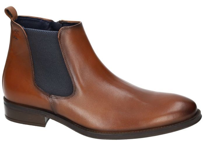 Herenschoenen Fluchos BOOTS & BOTTINES HERACLES 8756 Cognac/caramel