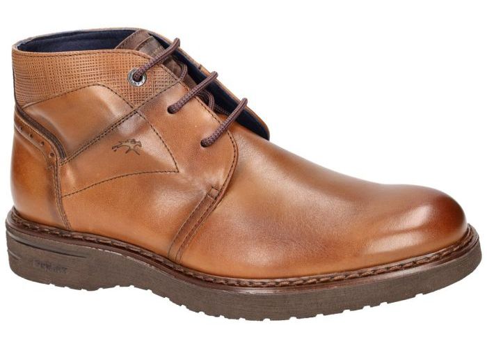 Herenschoenen Fluchos BOOTS & BOTTINES WARRIOR F0346  Cognac/caramel