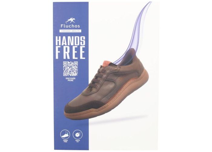 Fluchos ROCKY   F2253 casual schoenen bruin donker