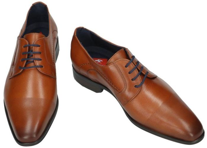 Fluchos CESAR 8966 geklede lage schoenen cognac/caramel