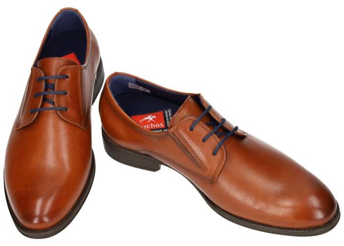 Fluchos HERACLES 8410 geklede lage schoenen cognac/caramel