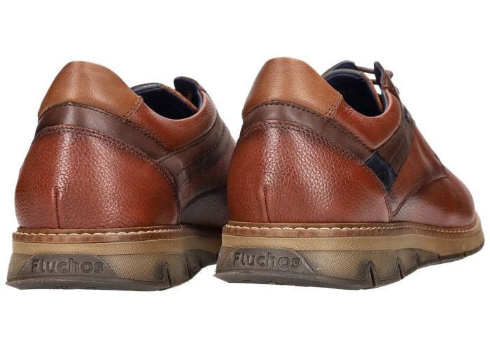 Fluchos KIRO F1578 geklede lage schoenen cognac/caramel