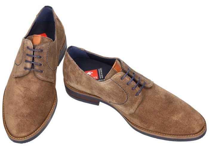 Fluchos THEO F1643 geklede lage schoenen taupe