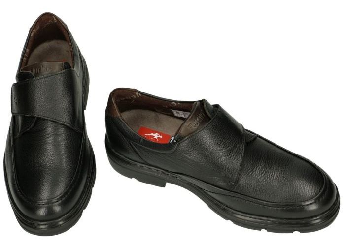 Fluchos MONTY F1381 geklede lage schoenen zwart