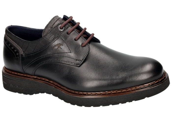 Fluchos WARRIOR F0344  geklede lage schoenen zwart