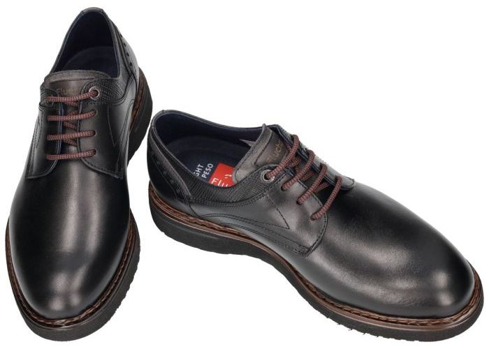 Fluchos WARRIOR F0344  geklede lage schoenen zwart