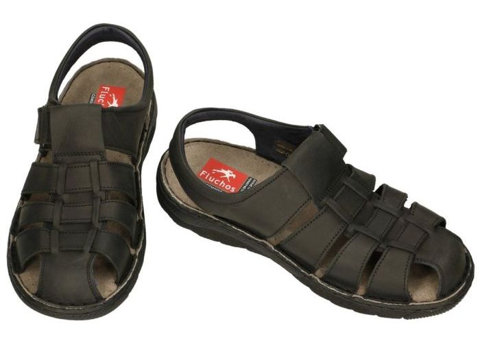 Fluchos KEOPS F1754  sandalen zwart