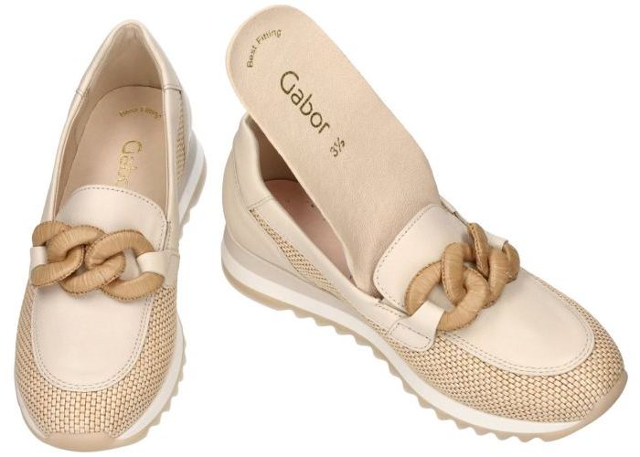 Gabor 63.471.40 ballerina's & mocassins beige