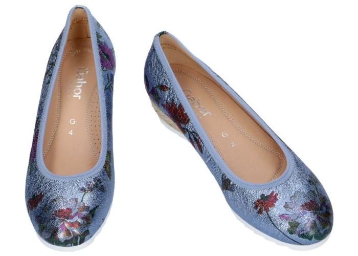 Gabor 82.641.83 ballerina's & mocassins blauw