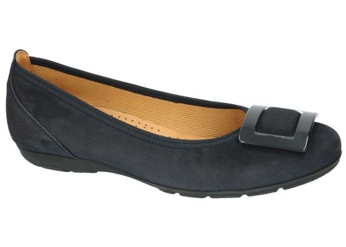 Gabor 44.164.16 ballerina's & mocassins blauw donker