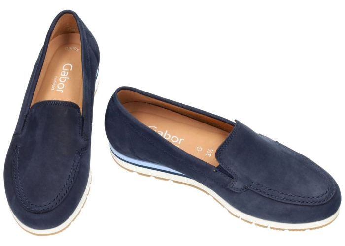 Gabor 62.414.36 ballerina's & mocassins blauw donker