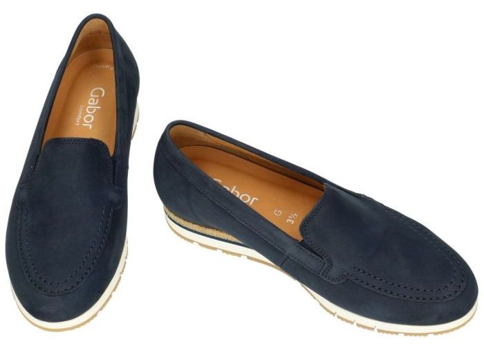 Gabor 62.414.36 ballerina's & mocassins blauw donker