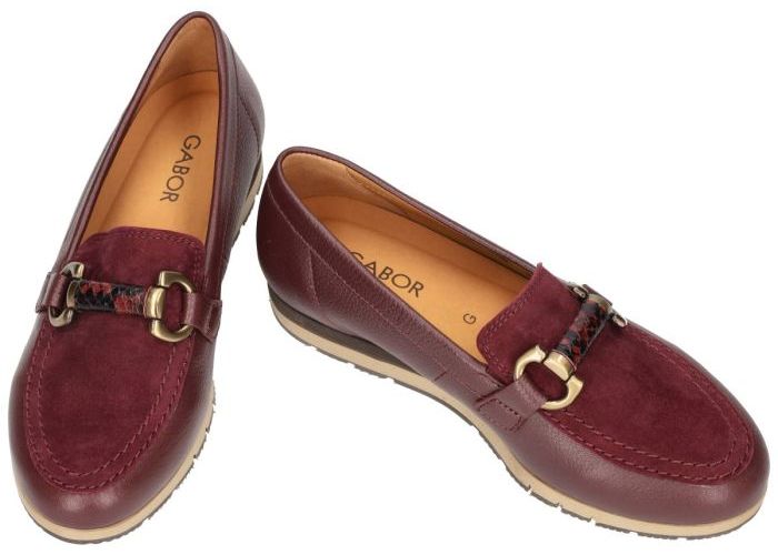 Gabor 4004.02.005 ballerina's & mocassins bordeaux