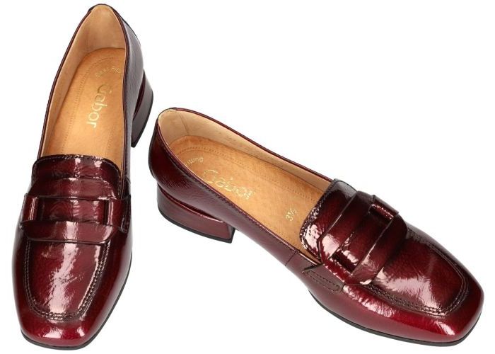 Gabor 75.261.95 ballerina's & mocassins bordeaux