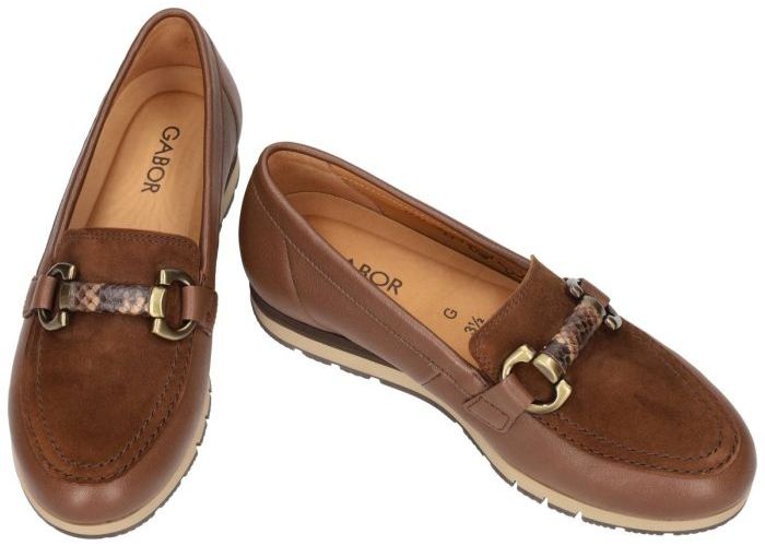 Gabor 4004.02.001 ballerina's & mocassins bruin