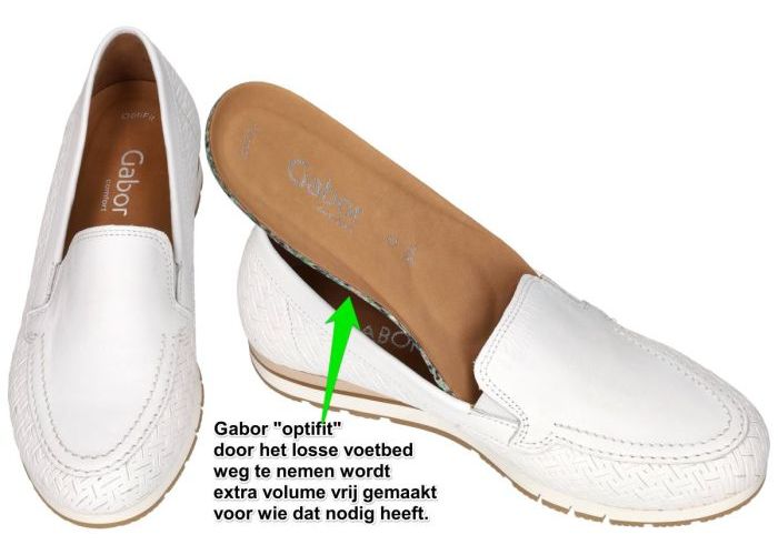 Gabor 82.414.60 ballerina's & mocassins wit