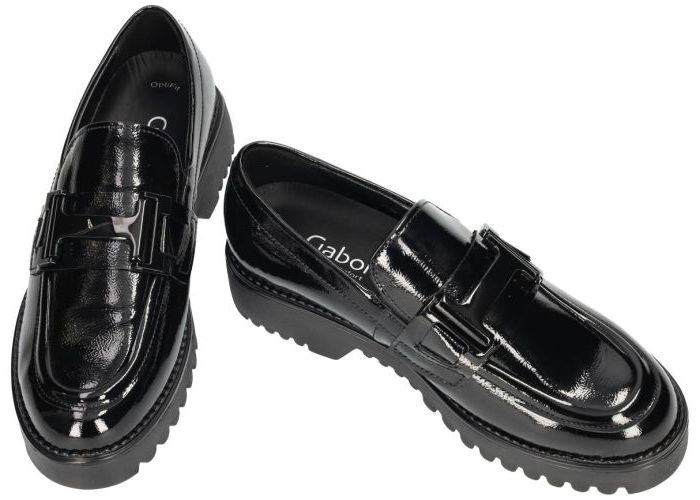 Gabor 72.452.97 ballerina's & mocassins zwart