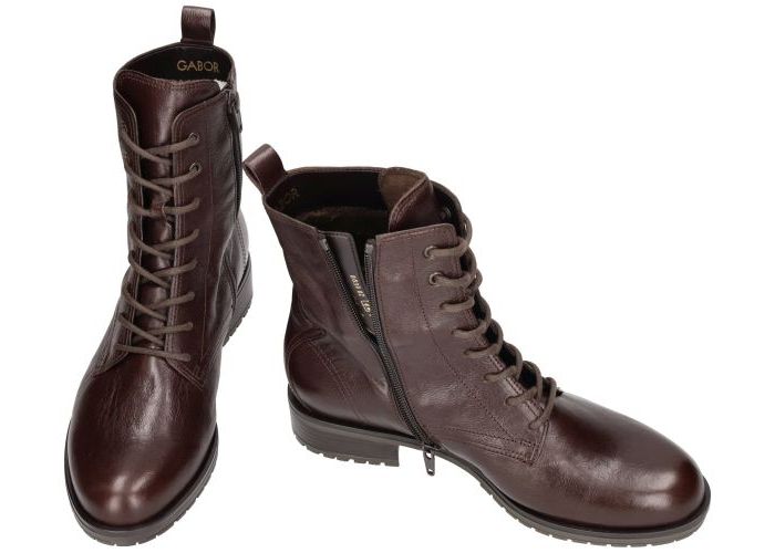 Gabor 8039.02.006  laarzen bruin donker
