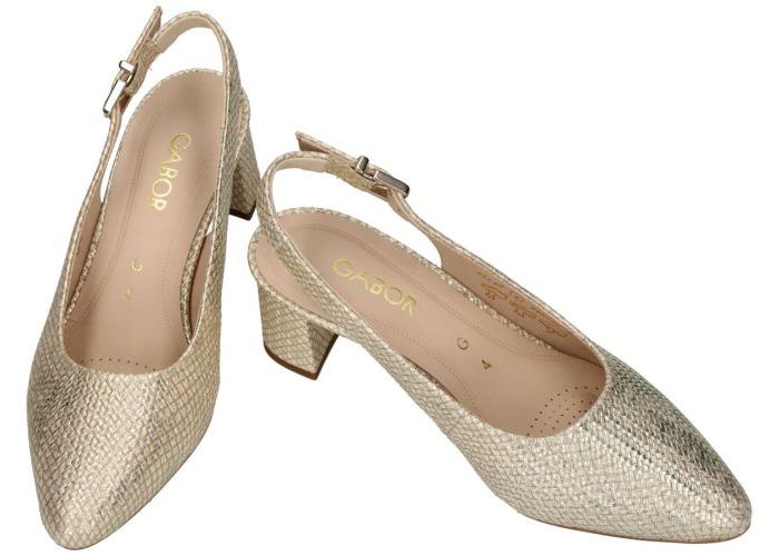 Gabor 82.260.63 pumps & hakschoenen goud