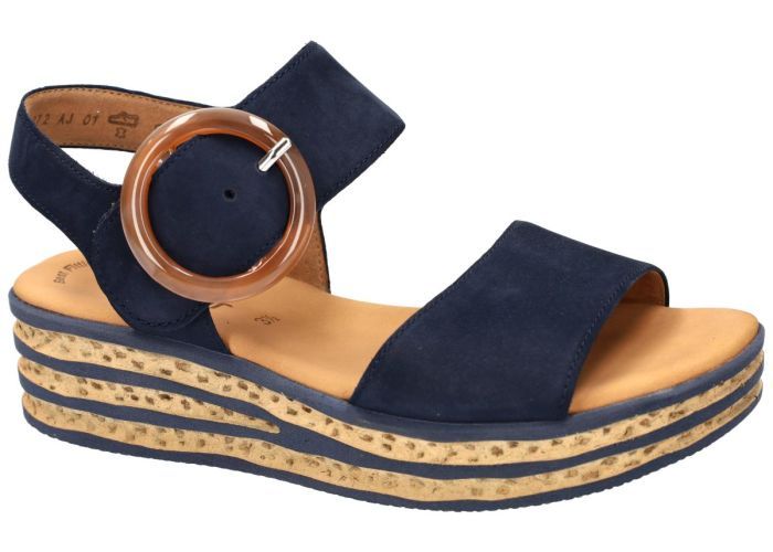 Gabor 64.550.16 sandalen blauw donker