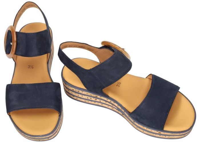 Gabor 84.550.16 sandalen blauw donker