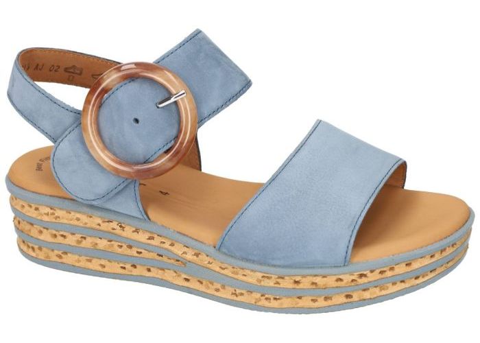 Damesschoenen Gabor SANDALEN 44.550.18 Blauw Licht