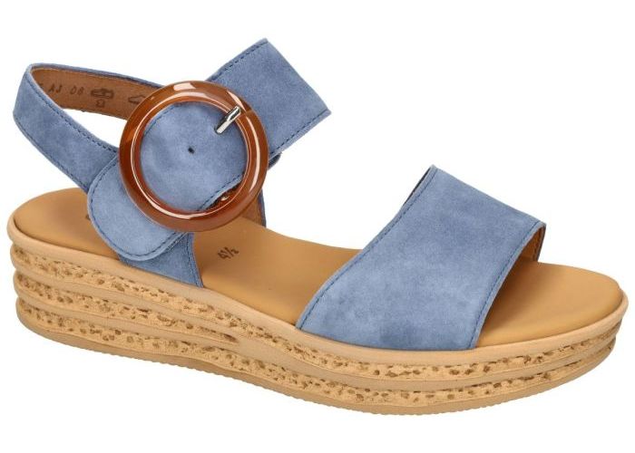 Gabor 84.550.18 sandalen blauw licht