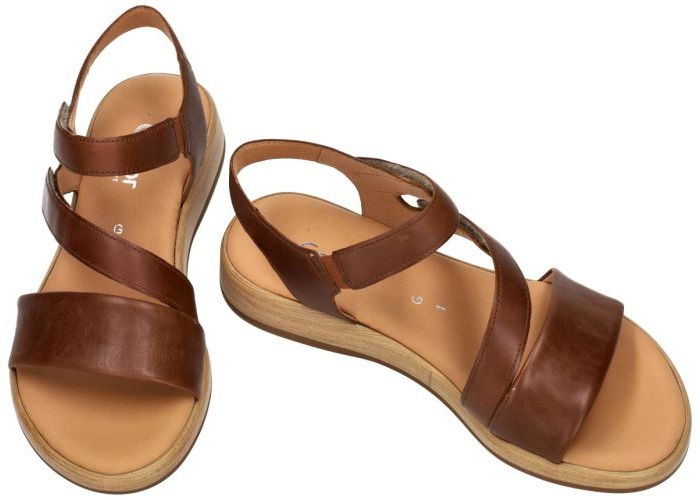 Gabor 62.733.54 sandalen cognac/caramel