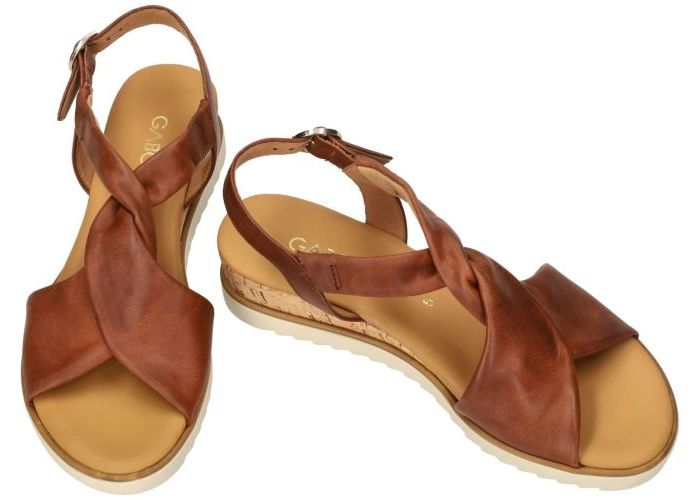 Gabor 82.751.53 sandalen cognac/caramel