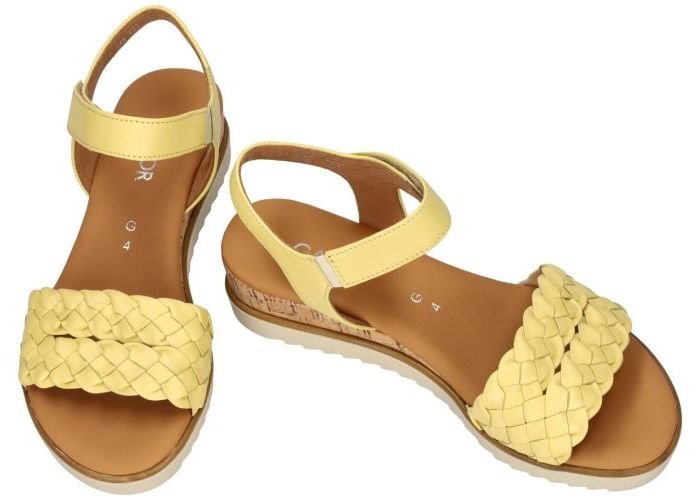 Gabor 82.759.22 sandalen geel