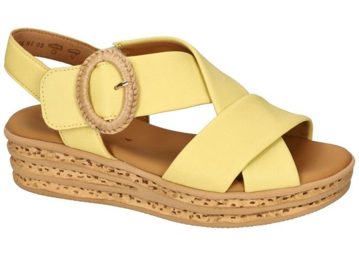 Gabor 84.556.23 sandalen geel