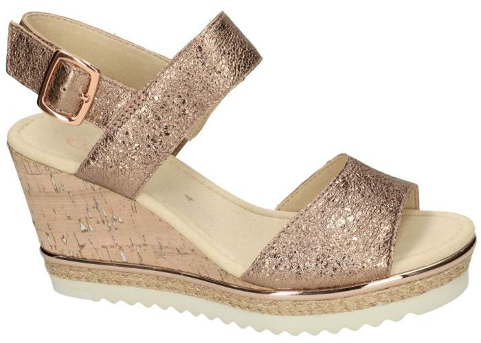 Gabor 25.790.64 sandalen goud