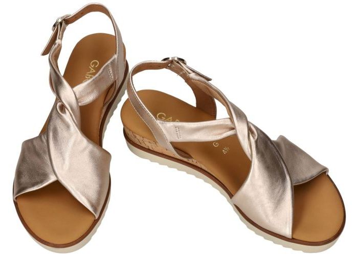 Gabor 82.751.82 sandalen goud