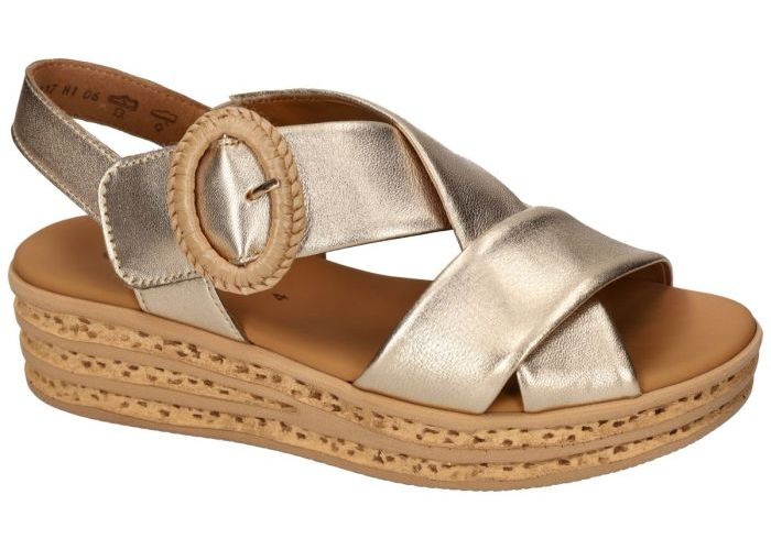 Gabor 84.556.62 sandalen goud