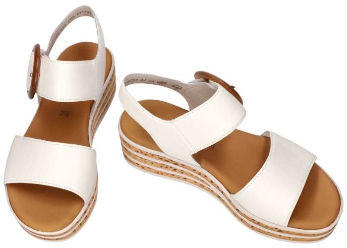 Gabor 84.550.20 sandalen off-white-crÈme-ivoorkleur