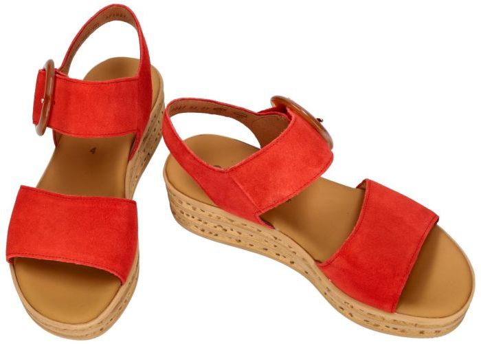 Gabor 84.550.15 sandalen rood