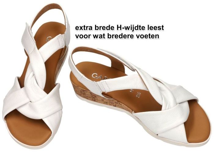 Gabor 82.761.50 sandalen wit