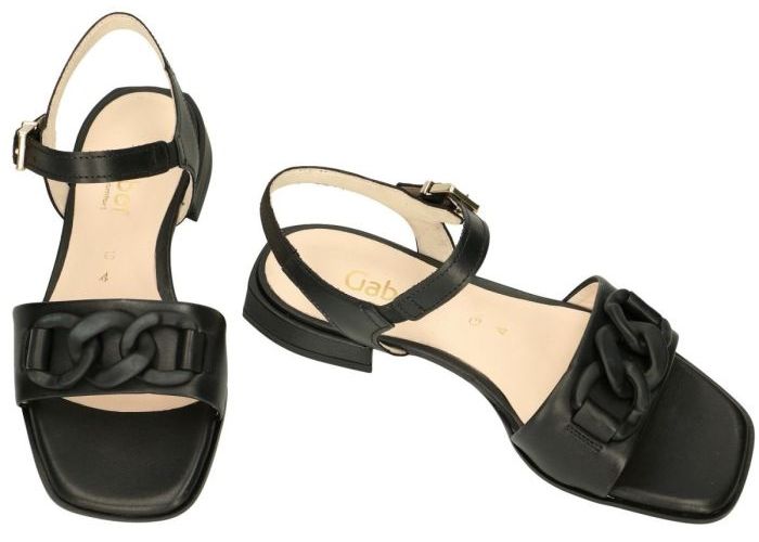 Gabor 22.805.57 sandalen zwart