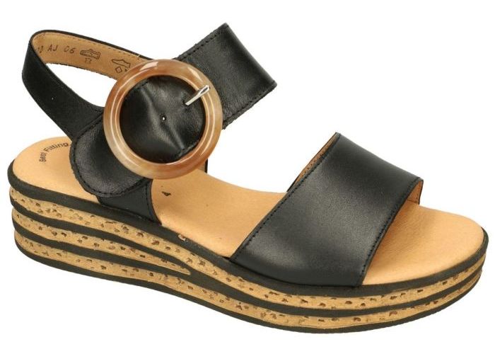 Damesschoenen Gabor SANDALEN 64.550.27 Zwart