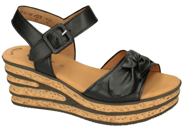 Gabor 64.653.27 sandalen zwart