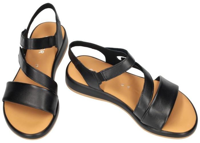 Gabor 82.733.27 sandalen zwart