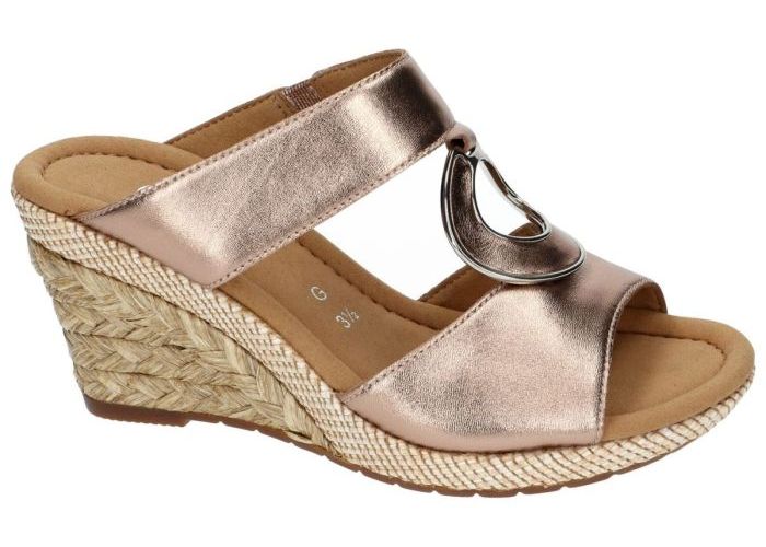 Gabor 82.825.94 slippers & muiltjes goud