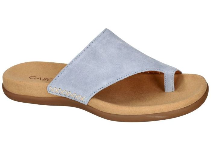Gabor 83.700.36 slippers & muiltjes blauw licht