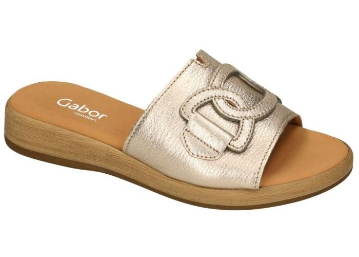 Gabor 22.731.62 slippers & muiltjes goud