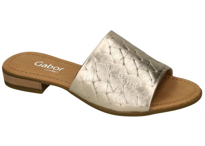 Gabor 82.790.92 slippers & muiltjes goud