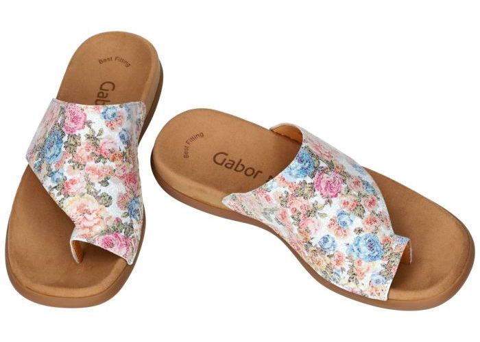 Gabor 63.700.30 slippers & muiltjes multicolor