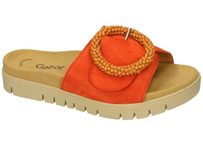Gabor 63.745.15 slippers & muiltjes oranje