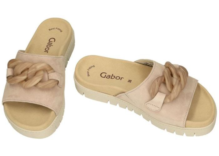 Gabor 43.743.10 slippers & muiltjes oud roze